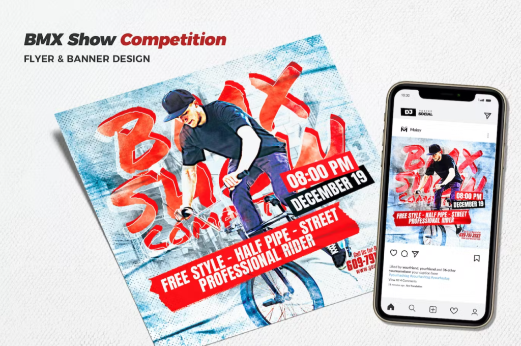 BMX Show Competition — DESIGN STORAGE