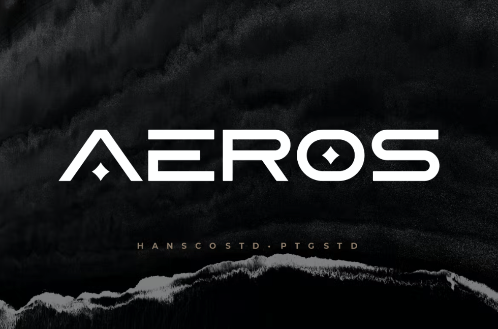 Шрифт Aeros