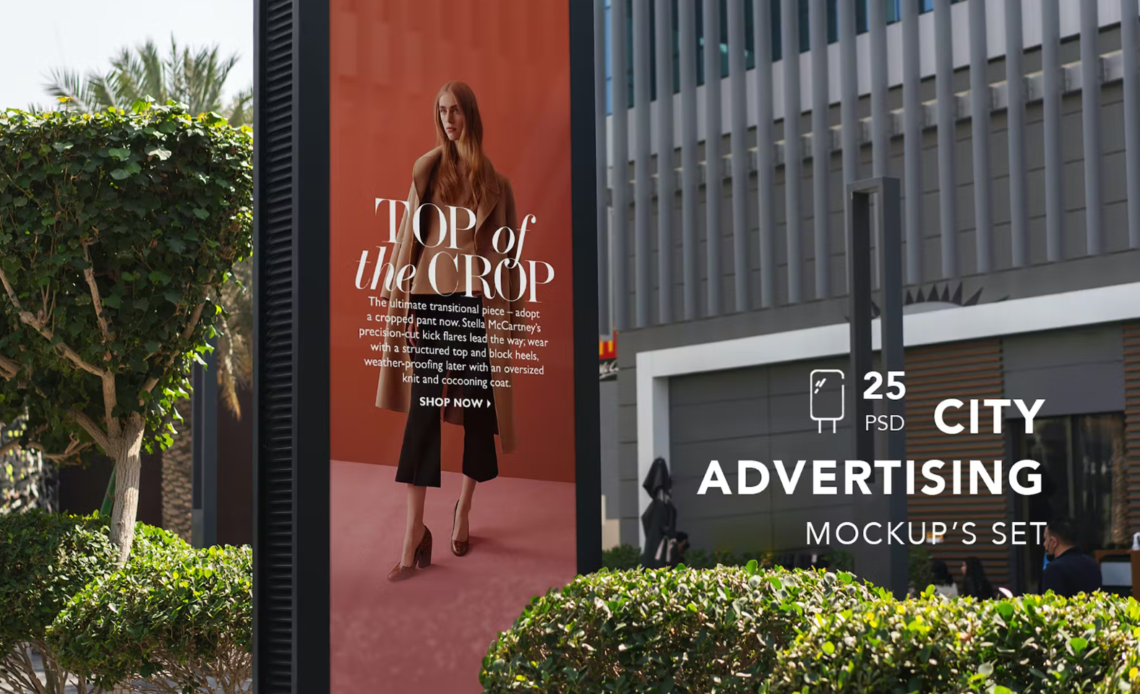 City Advertising MockUps Set