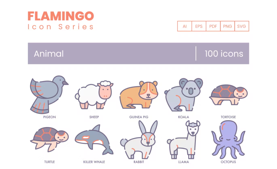 Cute Animal Icons