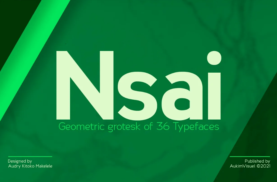 Шрифт Nsai