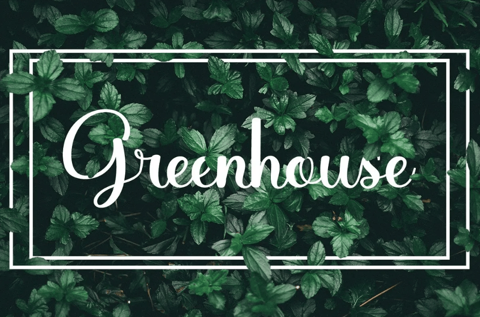 Шрифт Greenhouse