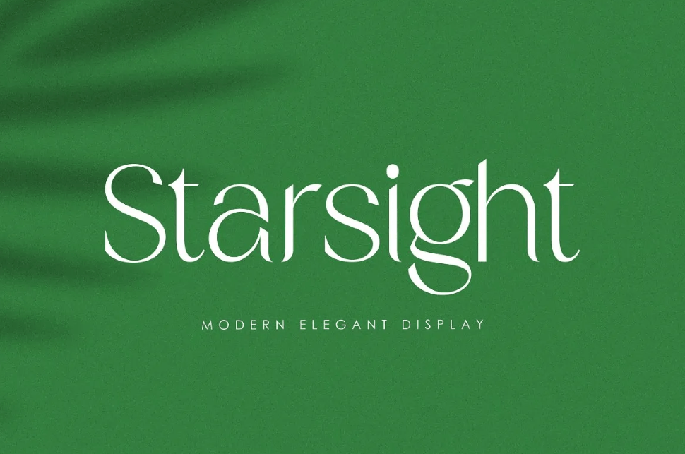 Шрифт Starsight