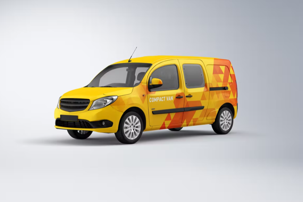 Compact Van Mock-up [vip]