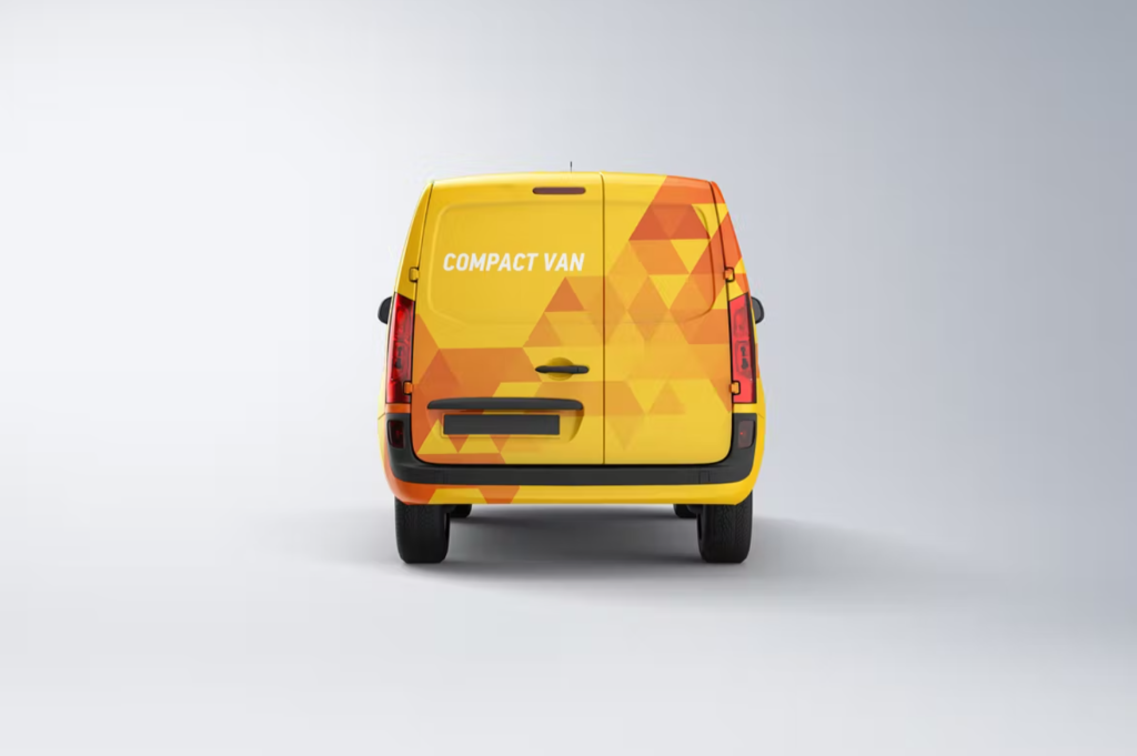 Compact Van Mock-up [vip]