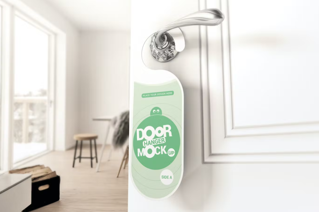 Door Hanger Mockups [vip]