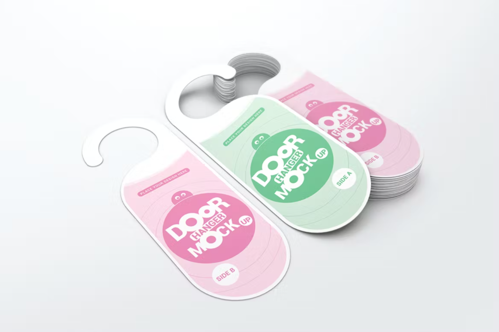 Door Hanger Mockups [vip]