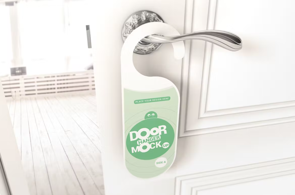 Door Hanger Mockups [vip]