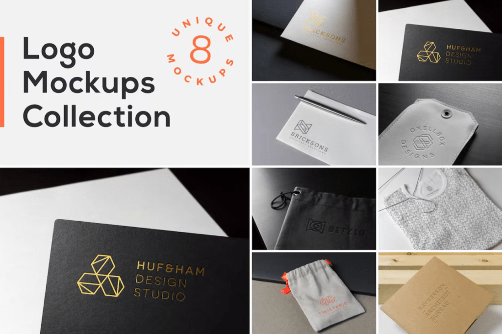 Logo Mockups Collection Vol. 1 [vip]