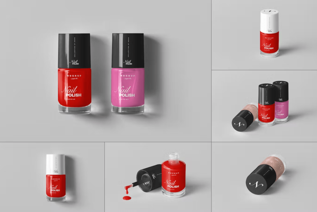 Nail Polish Mock-up [vip]