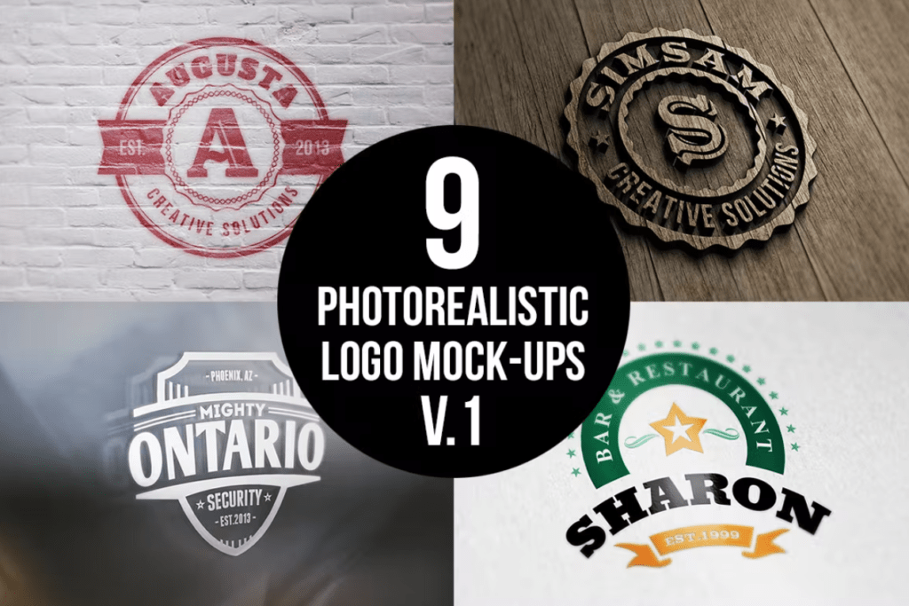 Photorealistic Logo Mock-Ups Vol.1 [vip]