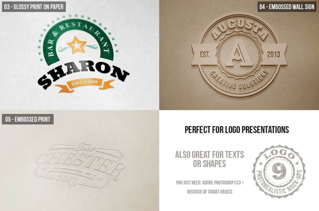 Photorealistic Logo Mock-Ups Vol.1 [vip]