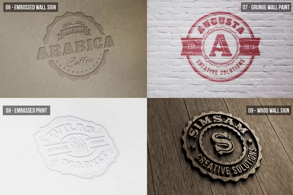 Photorealistic Logo Mock-Ups Vol.1 [vip]