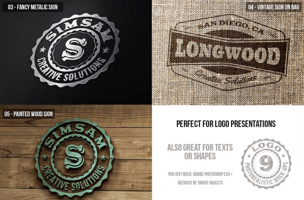 Photorealistic Logo Mock-Ups Vol.2 [vip]