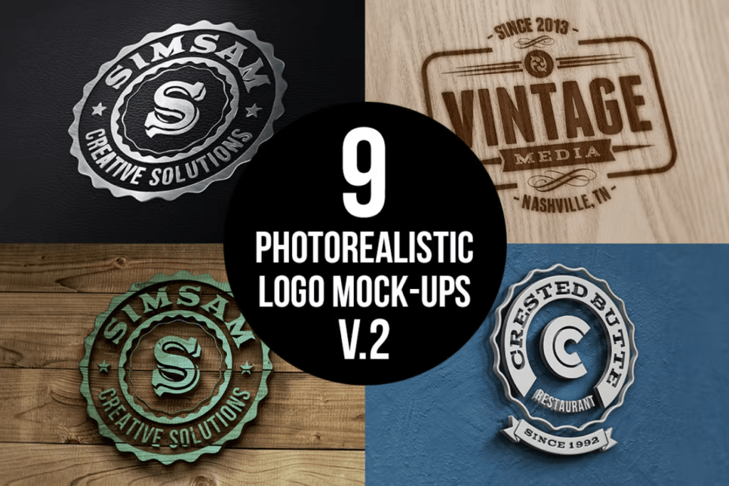 Photorealistic Logo Mock-Ups Vol.2 [vip]