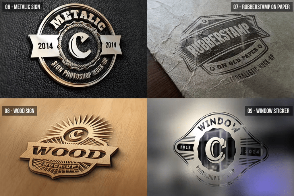 Photorealistic Logo Mock-Ups Vol.3 [vip]