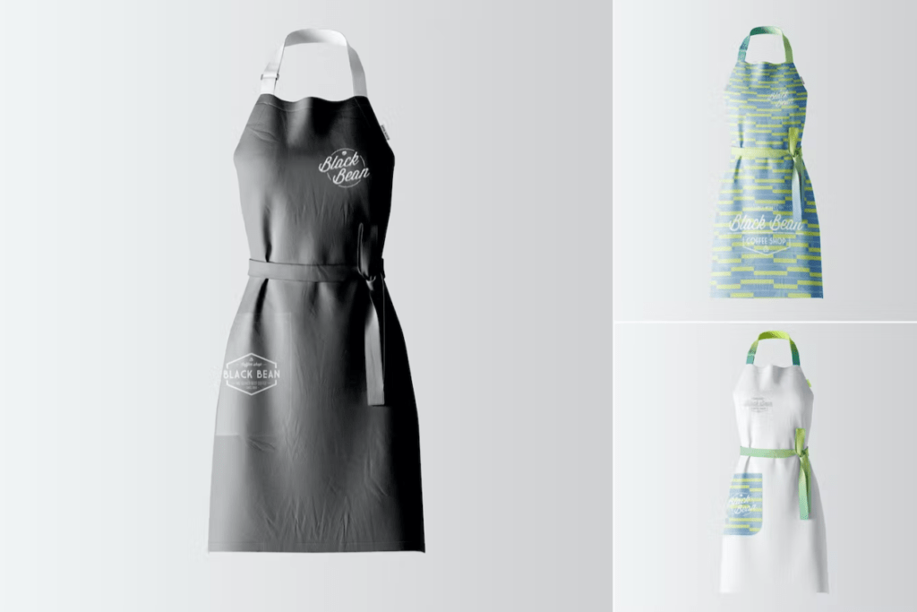 Restaurant and Home Kietchen Apron Mockup-03 [vip]