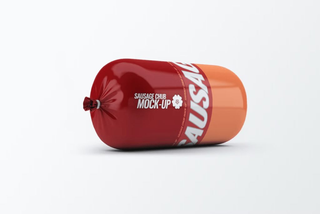 Sausage Chub Mock-Up