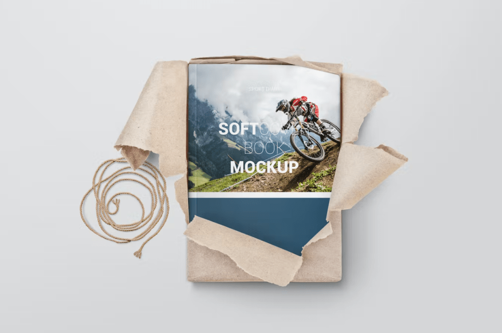 Softcover Book Mockups