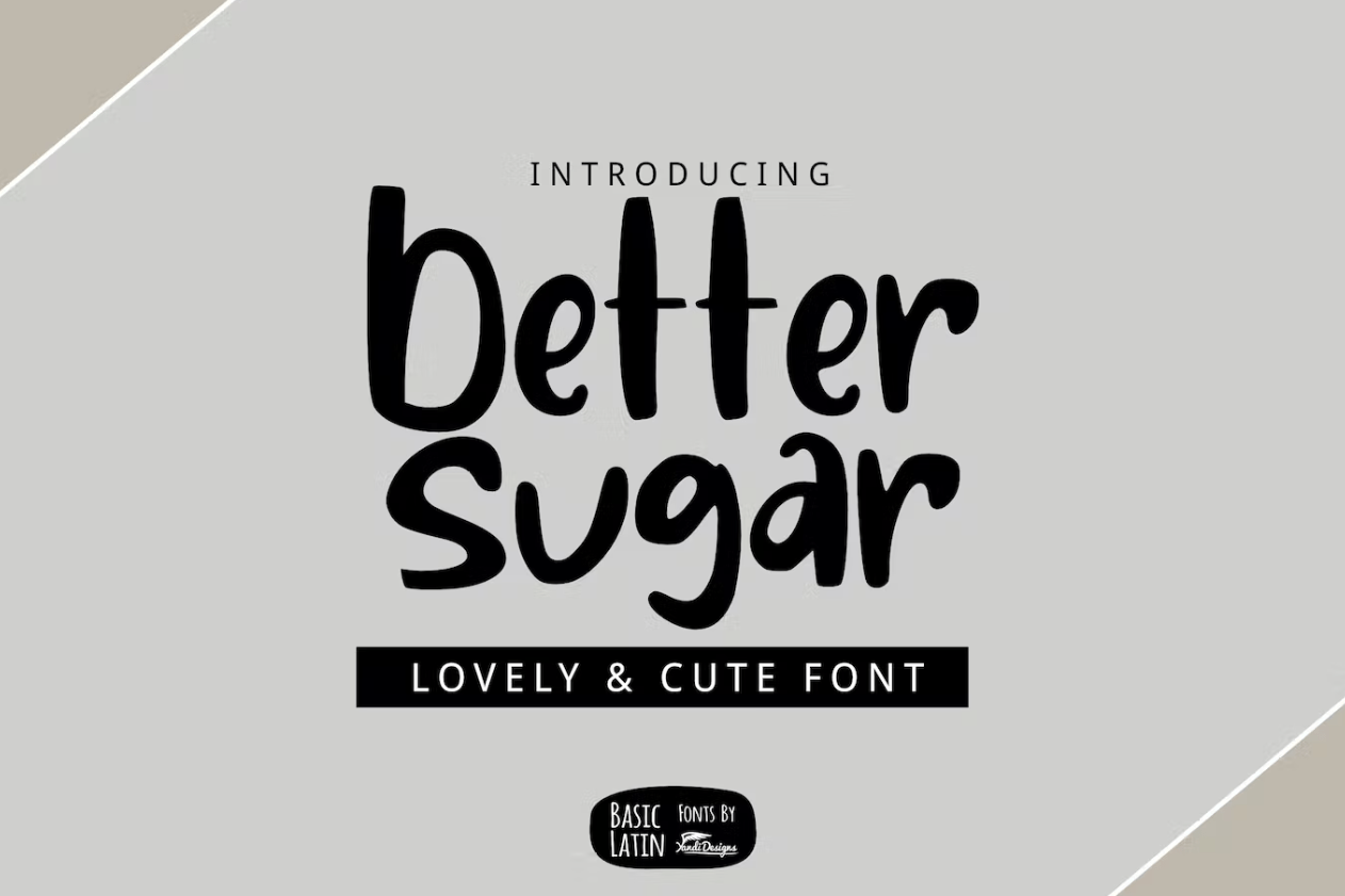 Better fonts