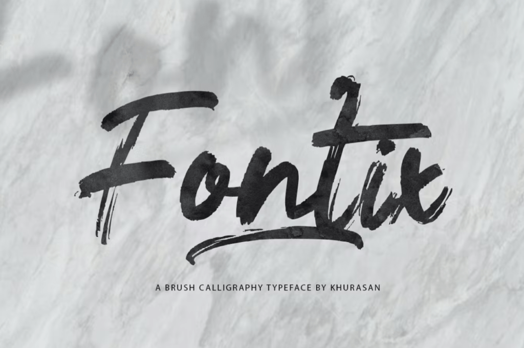 Шрифт Fontix