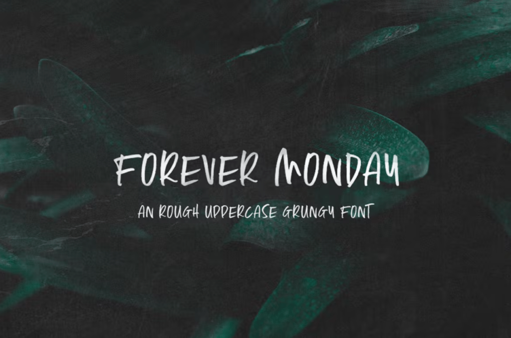 Шрифт Forever Monday Font