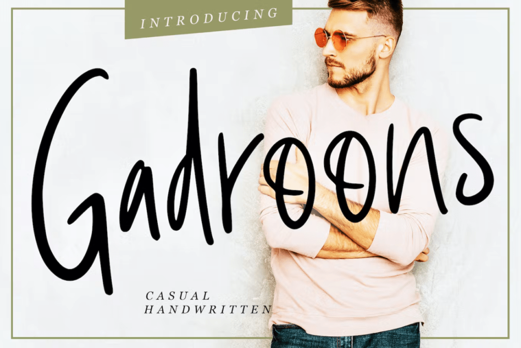 Шрифт Gadroons Casual Business Font