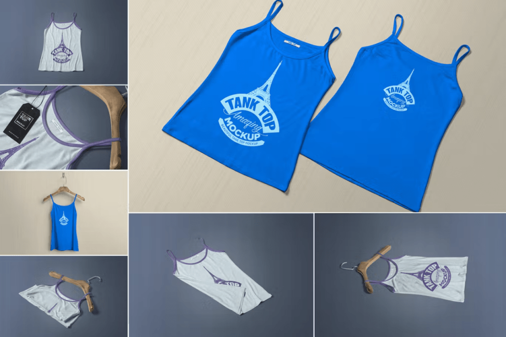 Women's Tank Top Mockups