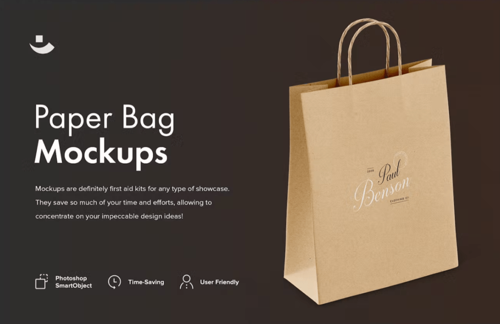 Paper Bag Mockup Set