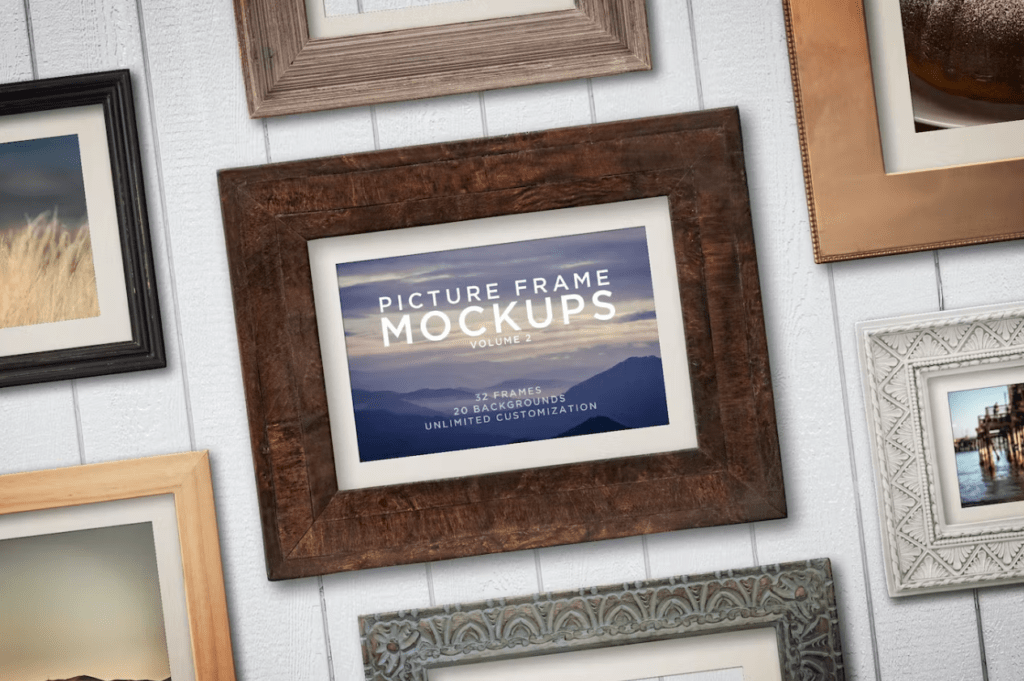 Picture Frame Mockups Volume 2