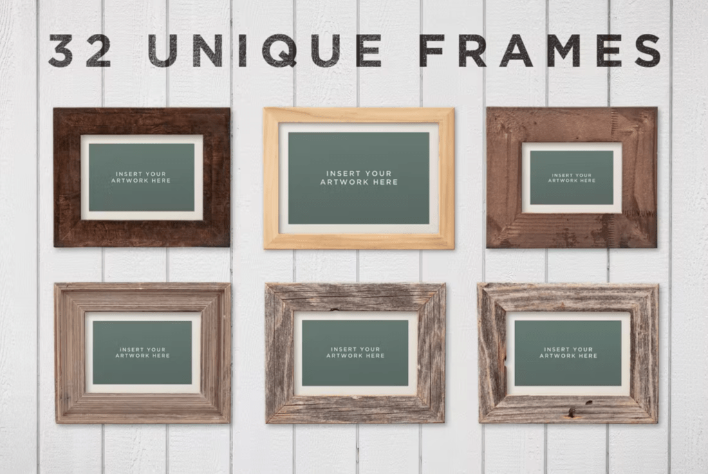 Picture Frame Mockups Volume 2