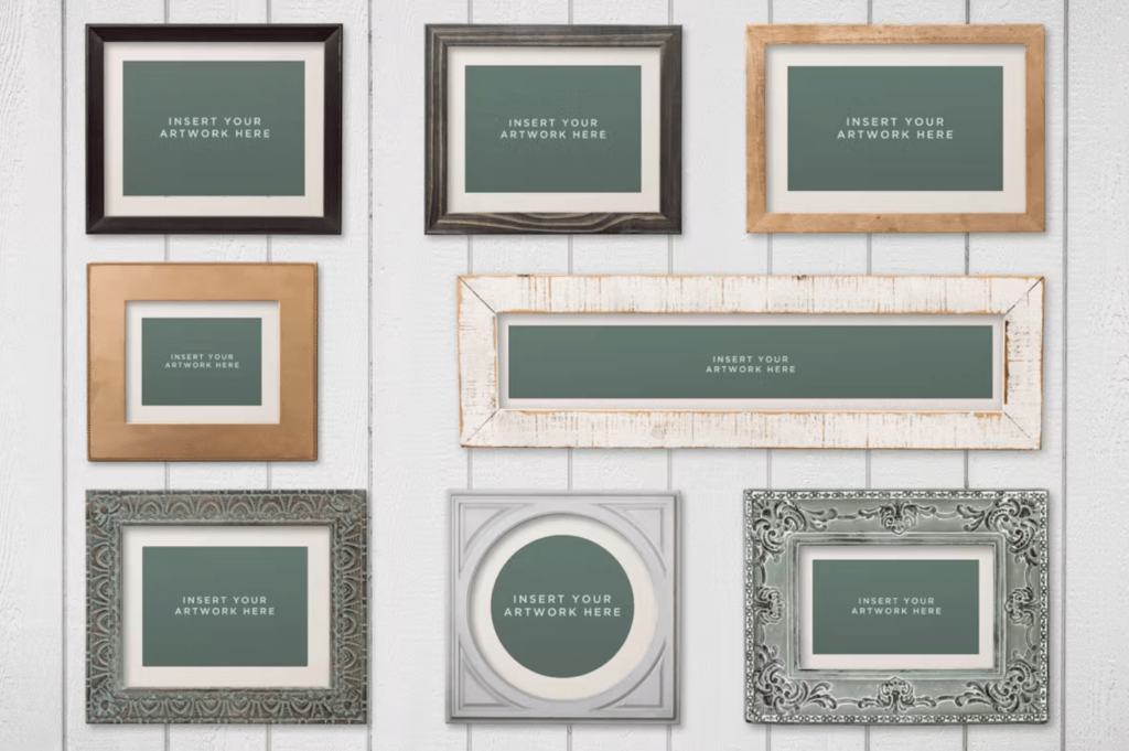 Picture Frame Mockups Volume 2