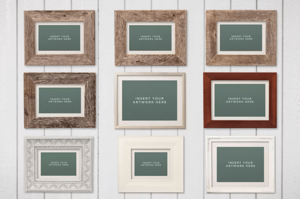 Picture Frame Mockups Volume 2