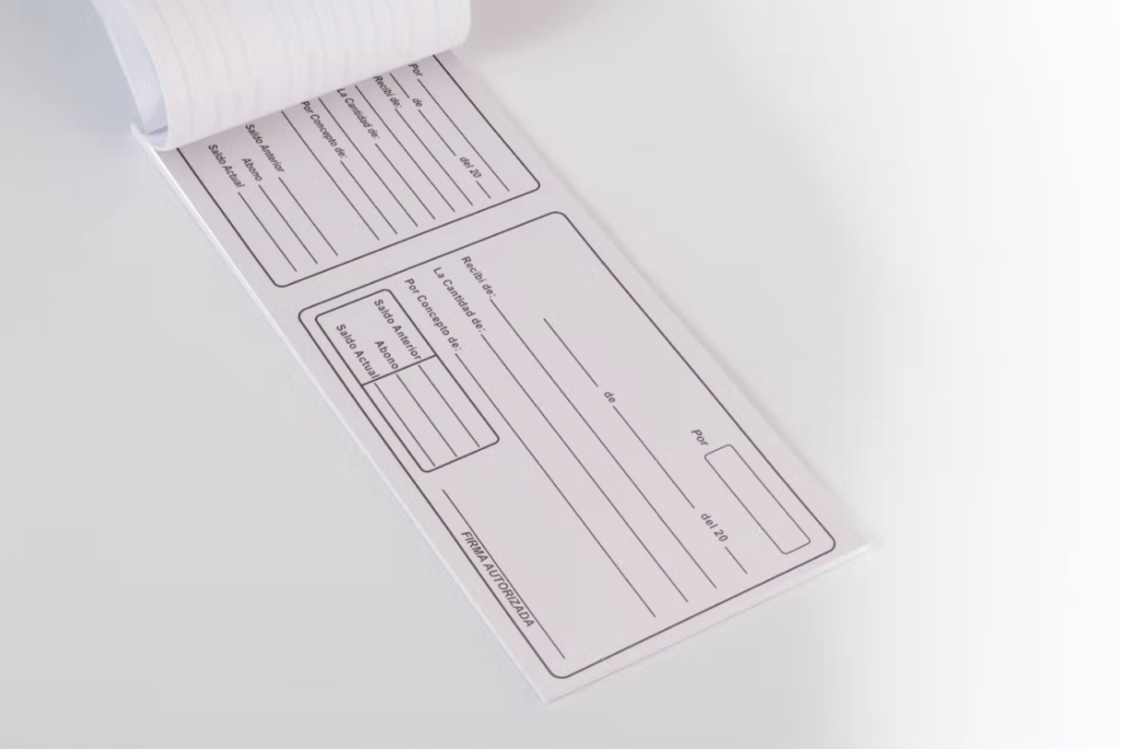 Receipt Mock Up