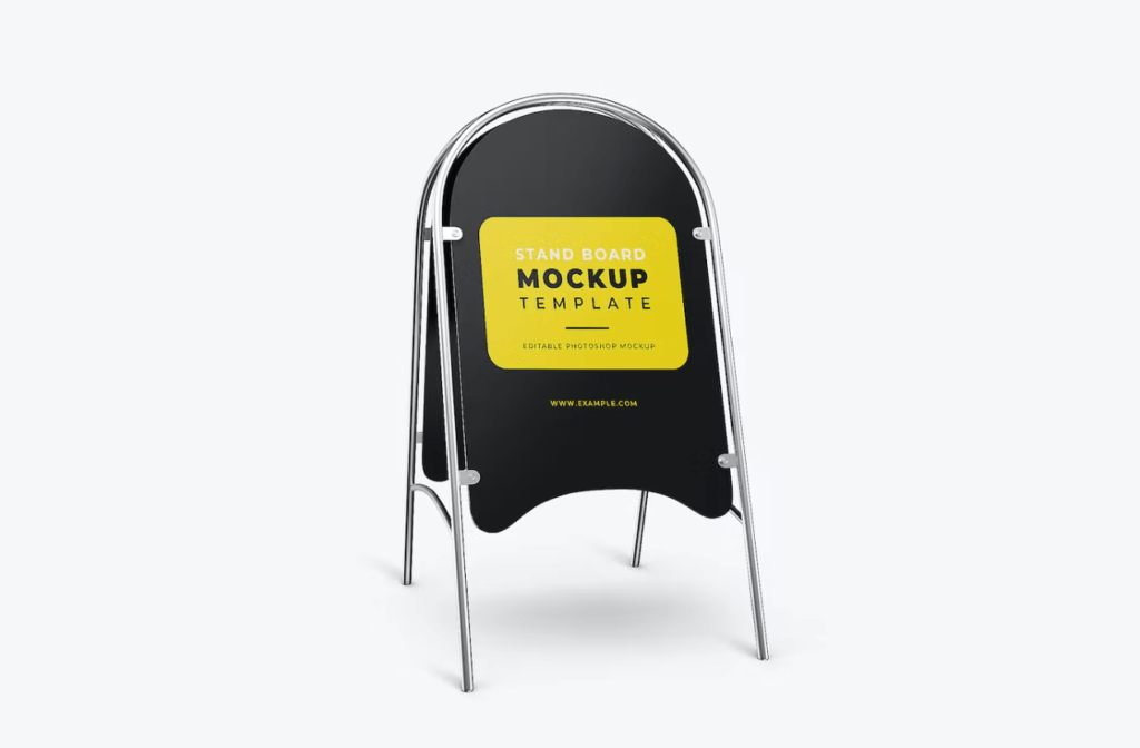 Stand Board Mock-Up Template