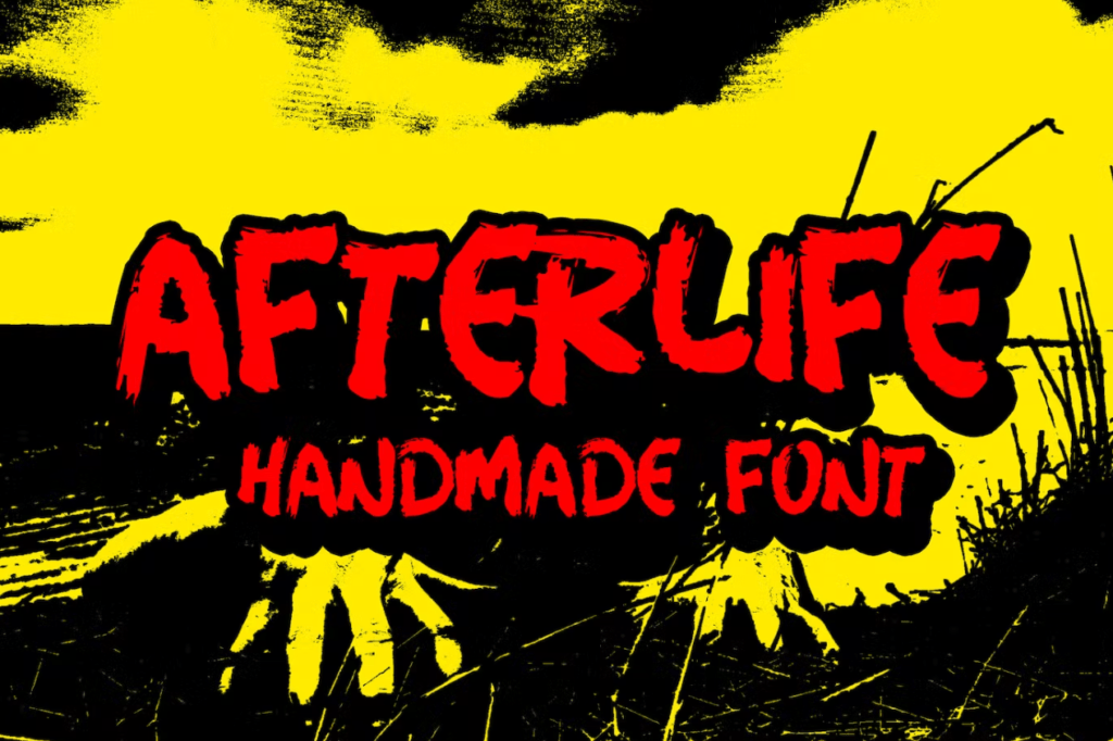 Шрифт Afterlife Handmade Font