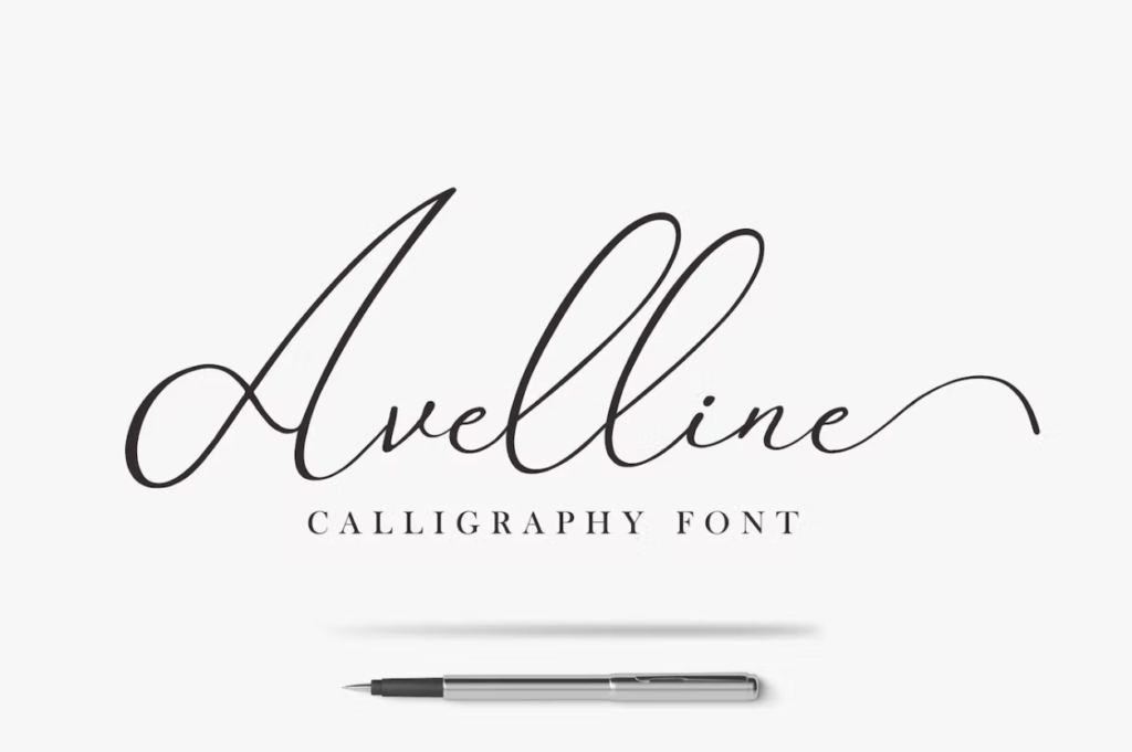 Шрифт Avelline Luxury Font