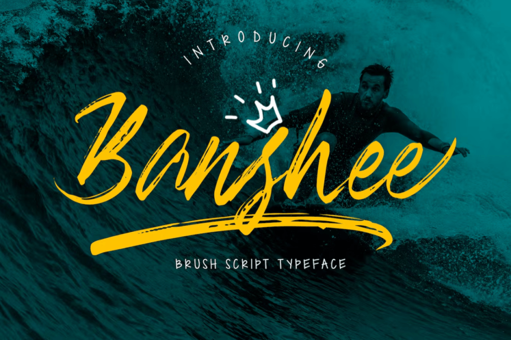 Шрифт Banshee Brush Instagram Font