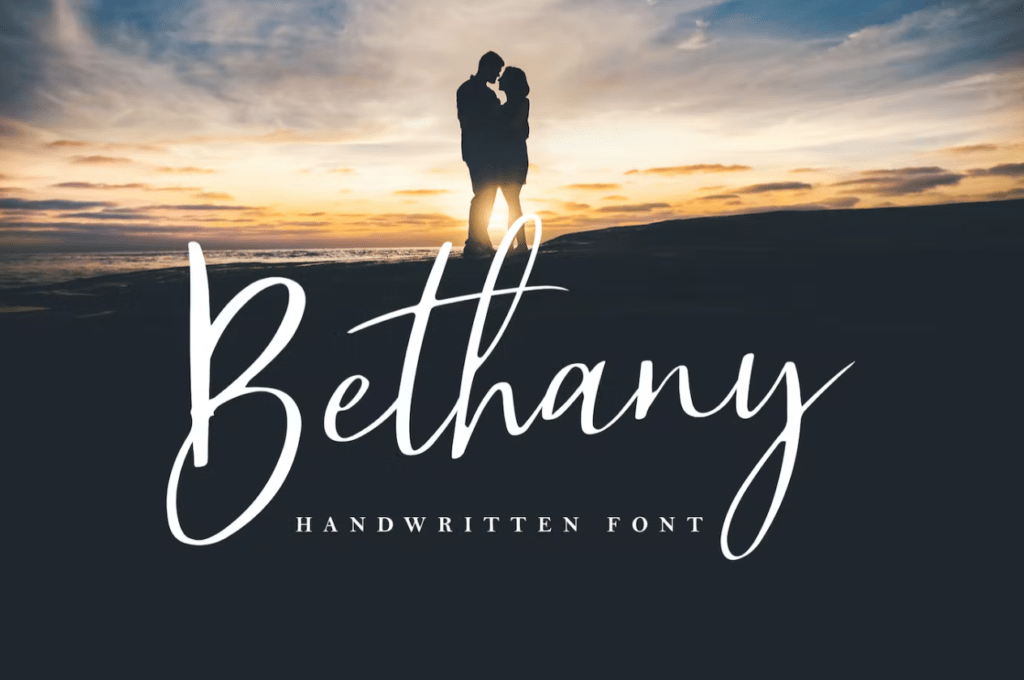 Шрифт Bethany Script