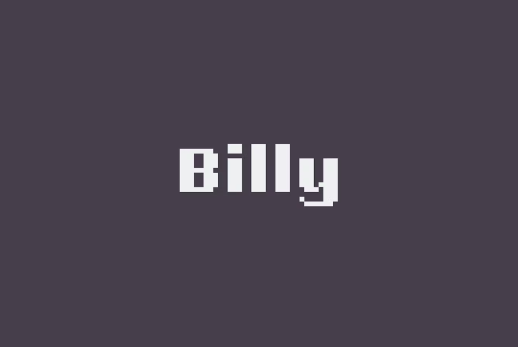 Шрифт Billy