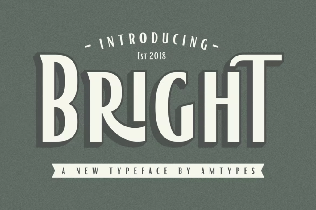 Шрифт Bright Font