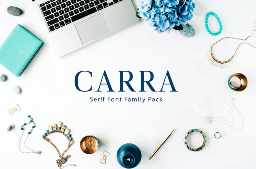 Шрифт Carra Serif Font Family Pack