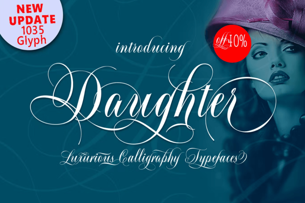 Шрифт Daughter Script