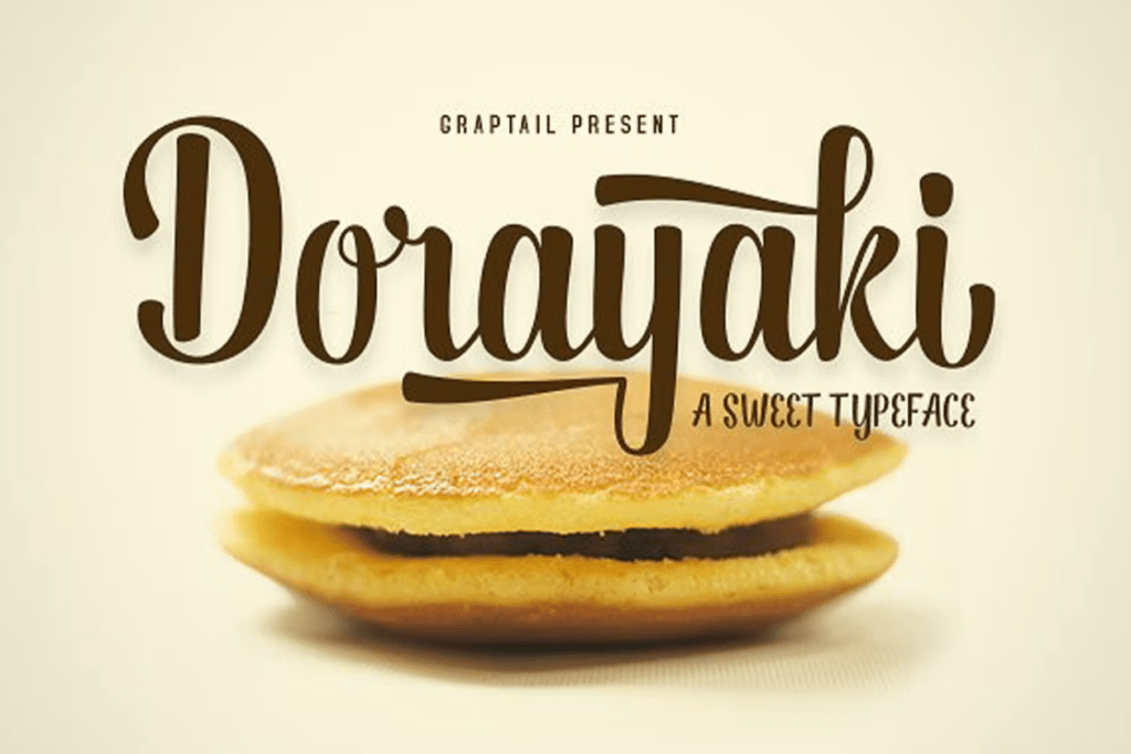 Шрифт Dorayaki Script