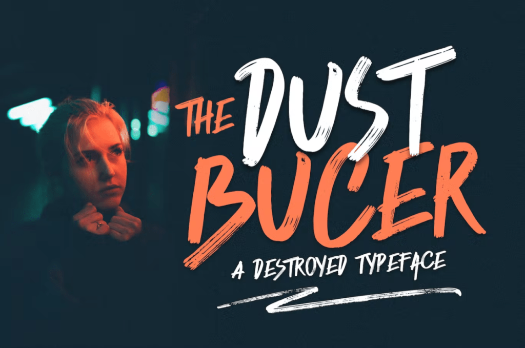 Шрифт Dust Bucer