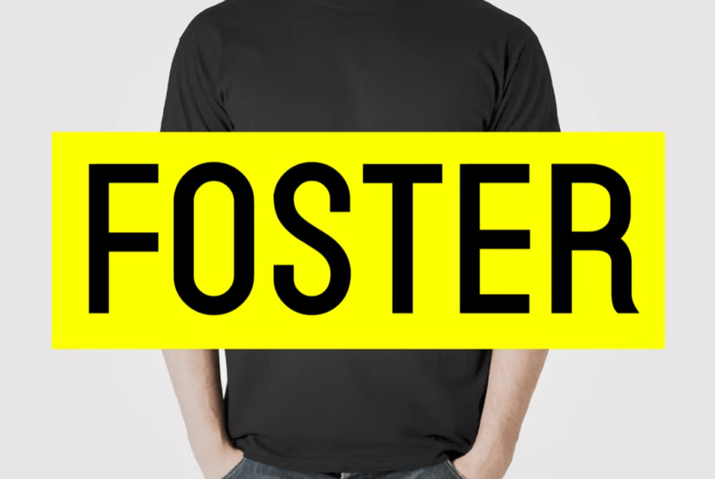 Шрифт FOSTER - Amazing Display / Headline Typeface