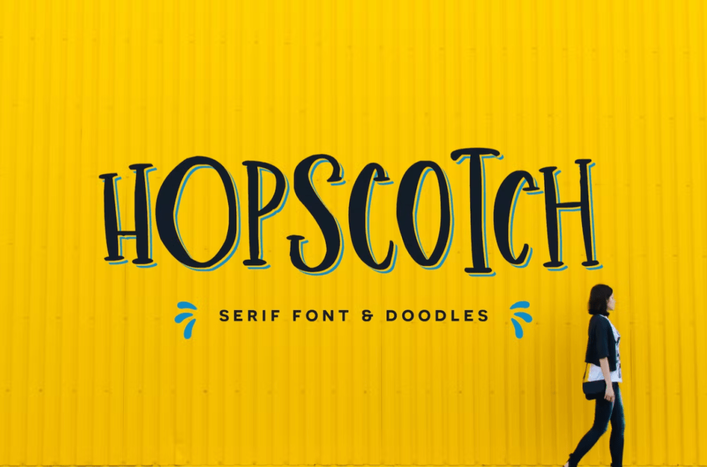 Шрифт Hopscotch Font