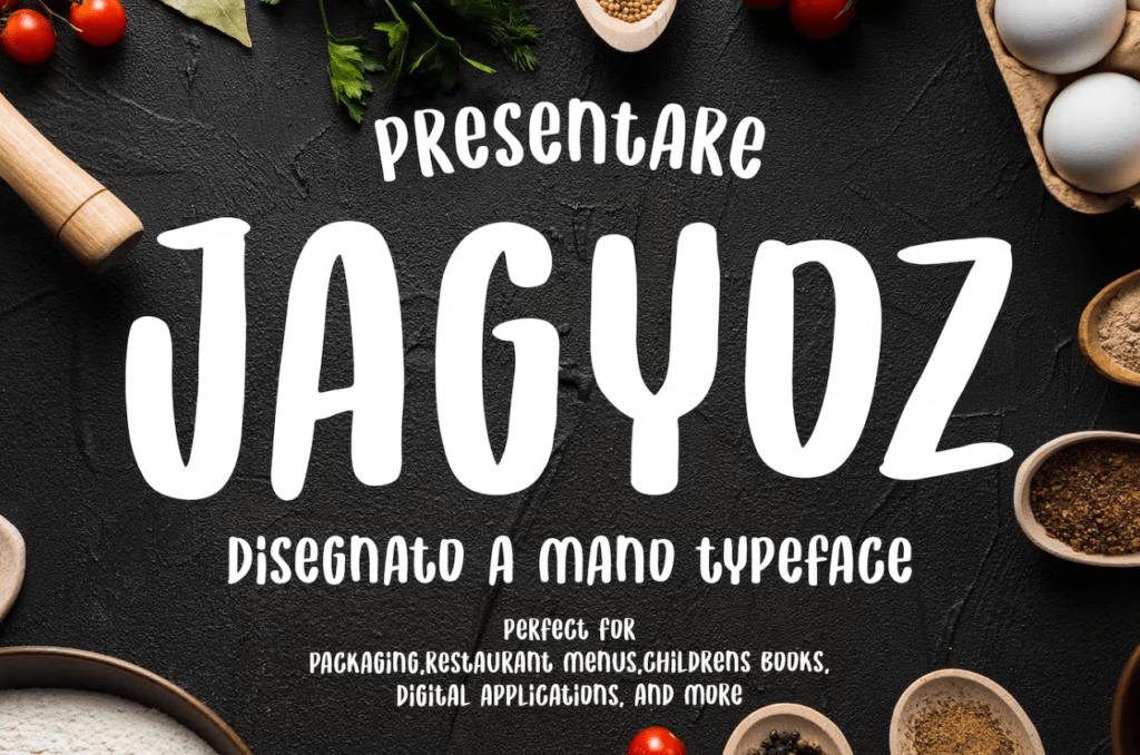 Шрифт JAGYOZ