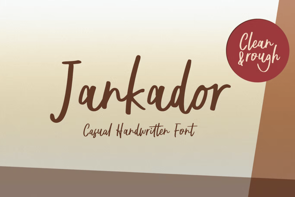 Шрифт Jankador Script