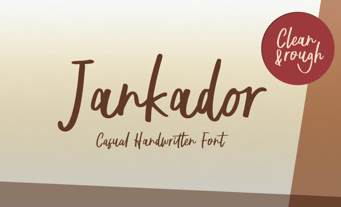 Шрифт Jankador Script